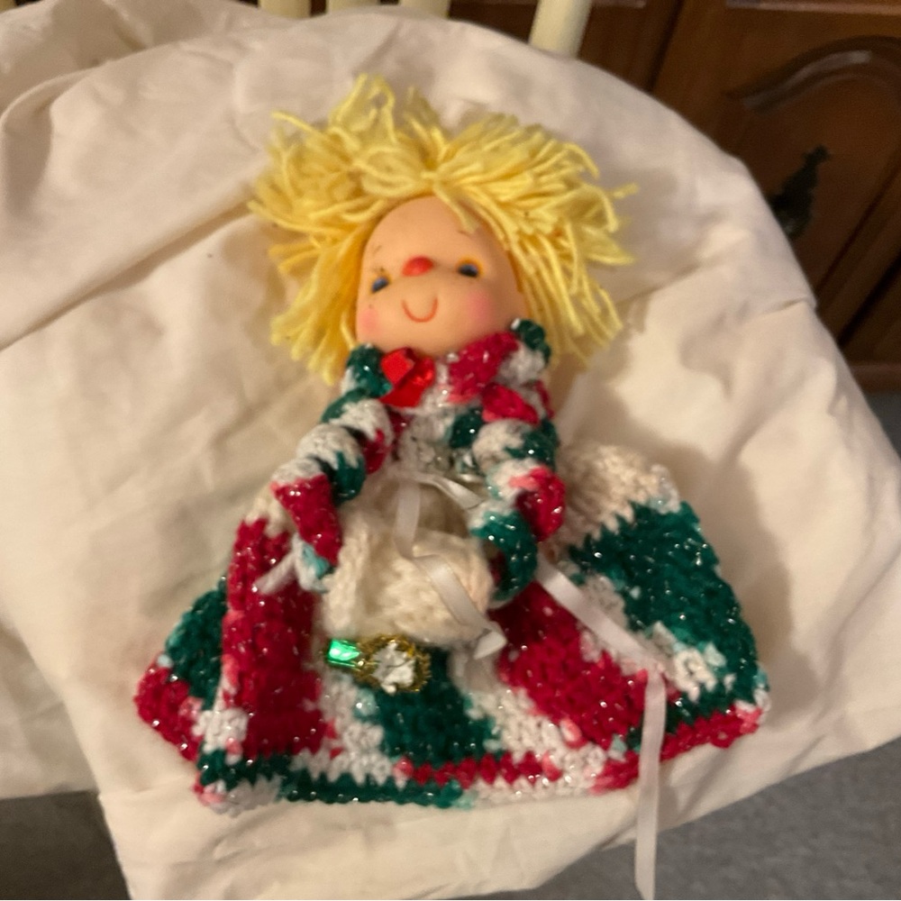 Vintage handmade Strawberry Shortcake Doll. cute vintage